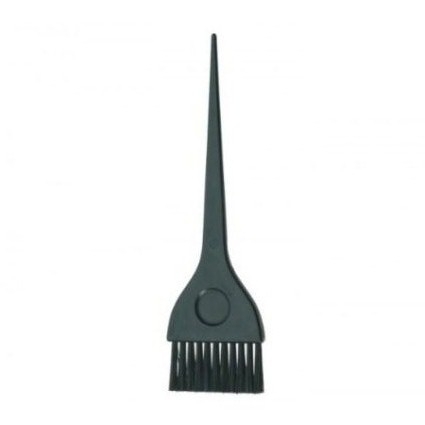 Pinceau Teinture + Peigne SIBEL Noir - Longueur 20cm - Pour Tous Types De Cheveux
